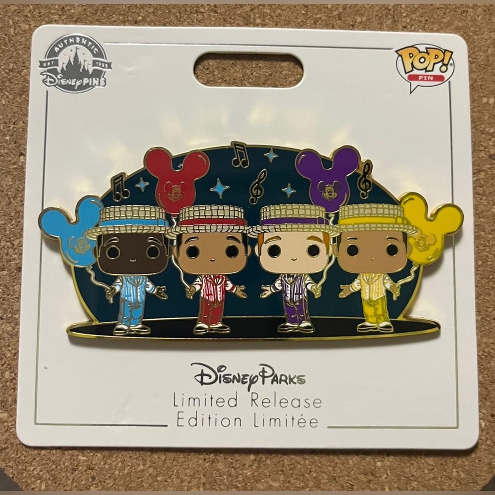 Funko Disney Parks The Dapper Dans Pop! Limited Release Pin
